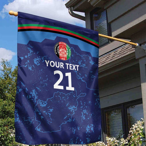 Afghan Atalans Cricket Custom Garden Flag Afghanistan Map with Sporty Style