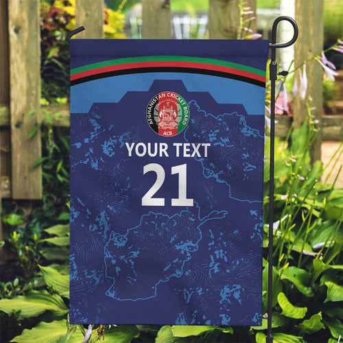 Afghan Atalans Cricket Custom Garden Flag Afghanistan Map with Sporty Style