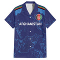 Afghan Atalans Cricket Custom Hawaiian Shirt Afghanistan Map with Sporty Style