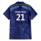 Afghan Atalans Cricket Custom Hawaiian Shirt Afghanistan Map with Sporty Style
