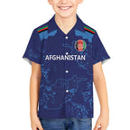 Afghan Atalans Cricket Custom Hawaiian Shirt Afghanistan Map with Sporty Style