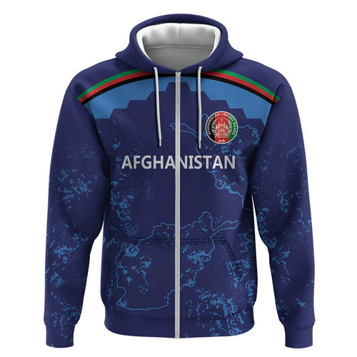 Afghan Atalans Cricket Custom Hoodie Afghanistan Map with Sporty Style