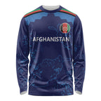 Afghan Atalans Cricket Custom Long Sleeve Shirt Afghanistan Map with Sporty Style