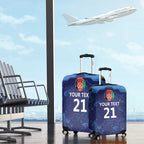Afghan Atalans Cricket Custom Luggage Cover Afghanistan Map with Sporty Style