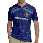 Afghan Atalans Cricket Custom Rugby Jersey Afghanistan Map with Sporty Style