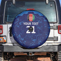 Afghan Atalans Cricket Custom Spare Tire Cover Afghanistan Map with Sporty Style