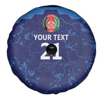 Afghan Atalans Cricket Custom Spare Tire Cover Afghanistan Map with Sporty Style