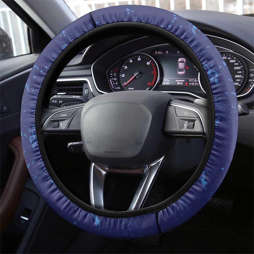 Afghan Atalans Cricket Steering Wheel Cover Afghanistan Map with Sporty Style