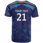 Afghan Atalans Cricket Custom T Shirt Afghanistan Map with Sporty Style
