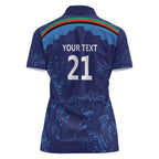 Afghan Atalans Cricket Custom Women Polo Shirt Afghanistan Map with Sporty Style