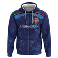Afghan Atalans Cricket Custom Zip Hoodie Afghanistan Map with Sporty Style