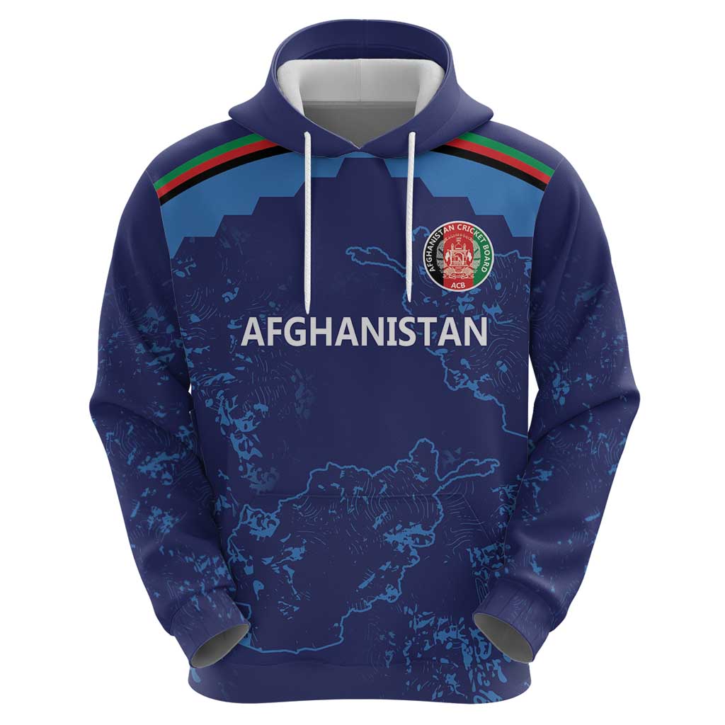 Afghan Atalans Cricket Custom Zip Hoodie Afghanistan Map with Sporty Style