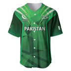 Pakistan Cricket Custom Baseball Jersey The Green Shirts with Sporty Pattern