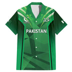 Pakistan Cricket Custom Family Matching Mermaid Dress and Hawaiian Shirt The Green Shirts with Sporty Pattern