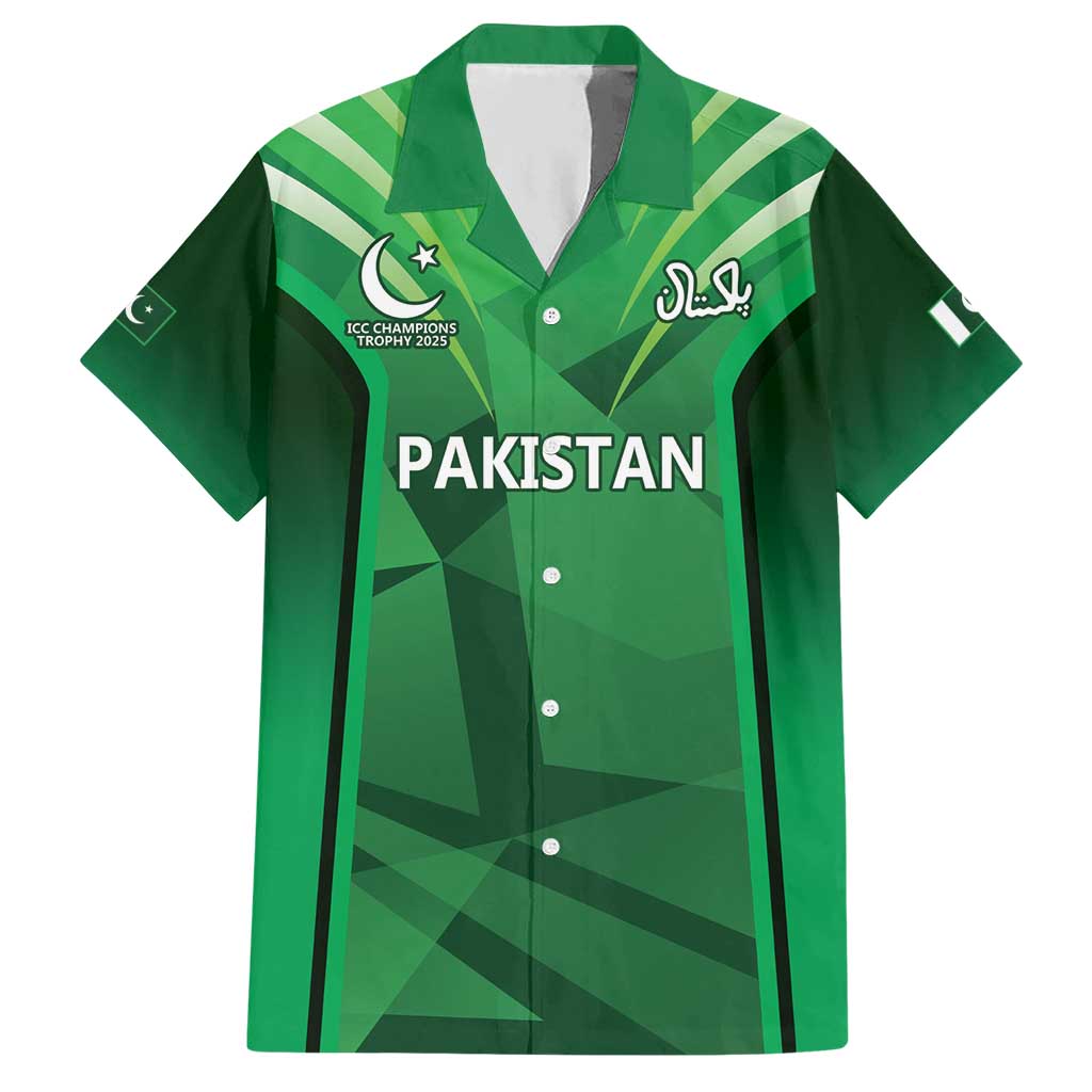 Pakistan Cricket Custom Hawaiian Shirt The Green Shirts with Sporty Pattern