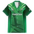 Pakistan Cricket Custom Hawaiian Shirt The Green Shirts with Sporty Pattern