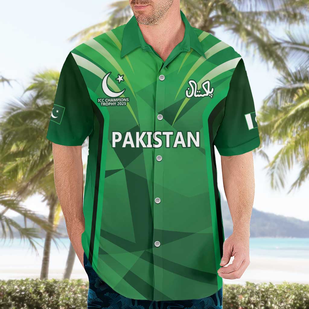 Pakistan Cricket Custom Hawaiian Shirt The Green Shirts with Sporty Pattern
