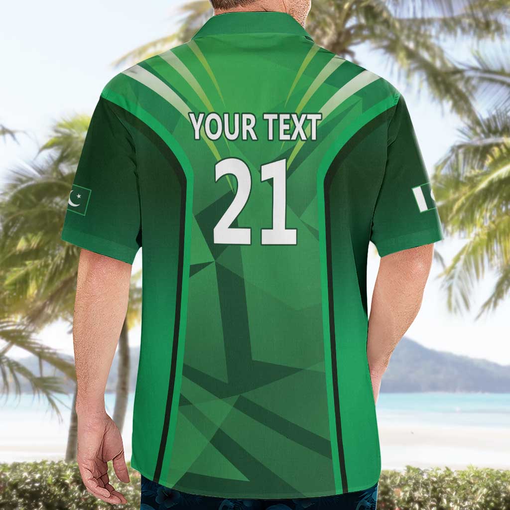 Pakistan Cricket Custom Hawaiian Shirt The Green Shirts with Sporty Pattern