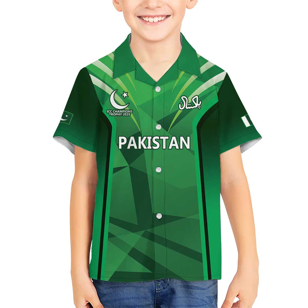 Pakistan Cricket Custom Hawaiian Shirt The Green Shirts with Sporty Pattern