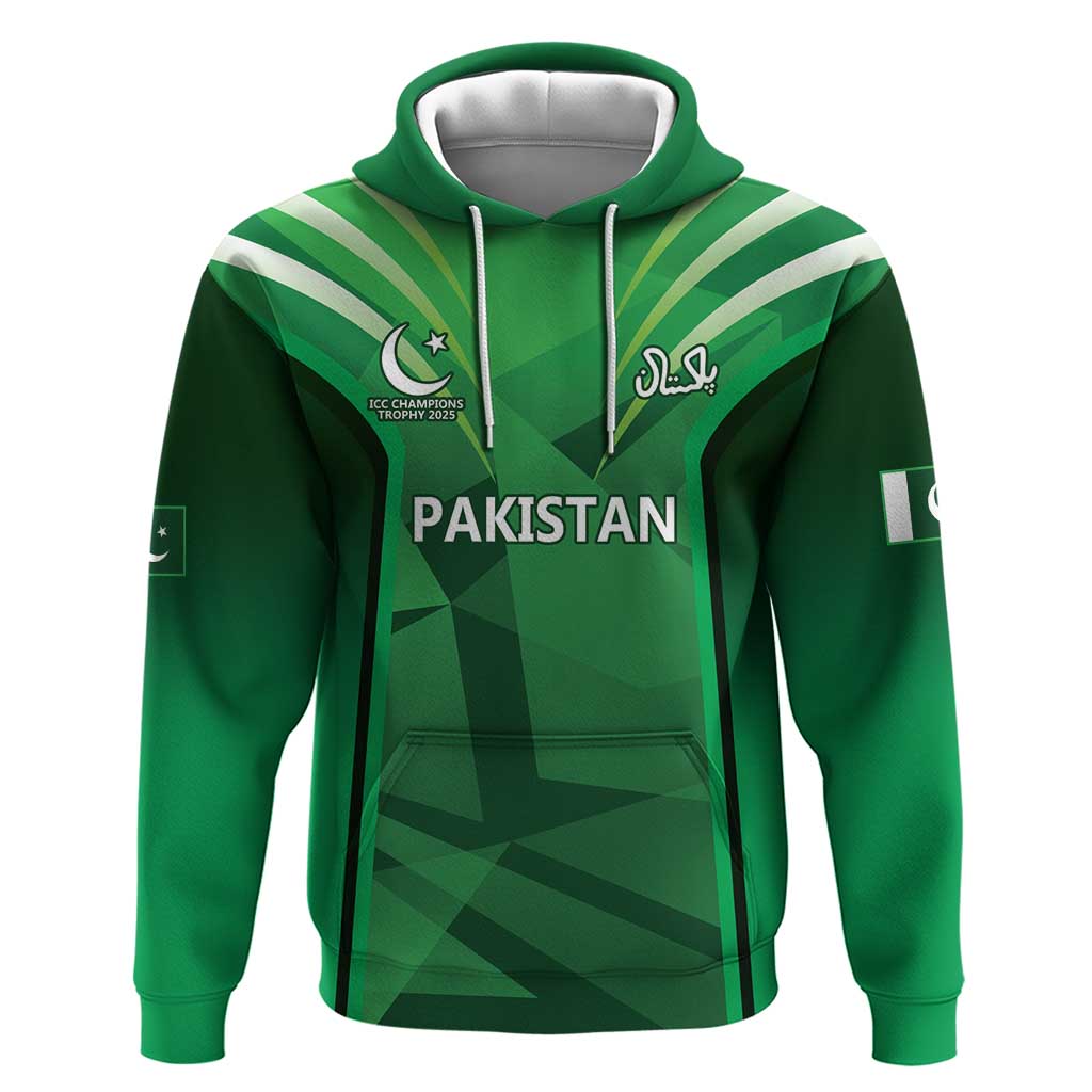 Pakistan Cricket Custom Hoodie The Green Shirts with Sporty Pattern