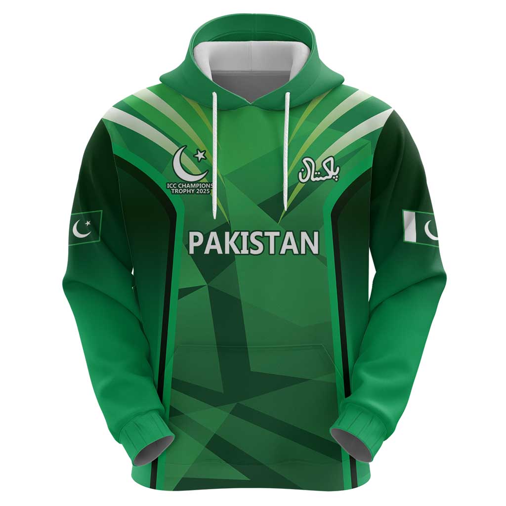 Pakistan Cricket Custom Hoodie The Green Shirts with Sporty Pattern