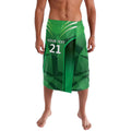 Pakistan Cricket Custom Lavalava The Green Shirts with Sporty Pattern