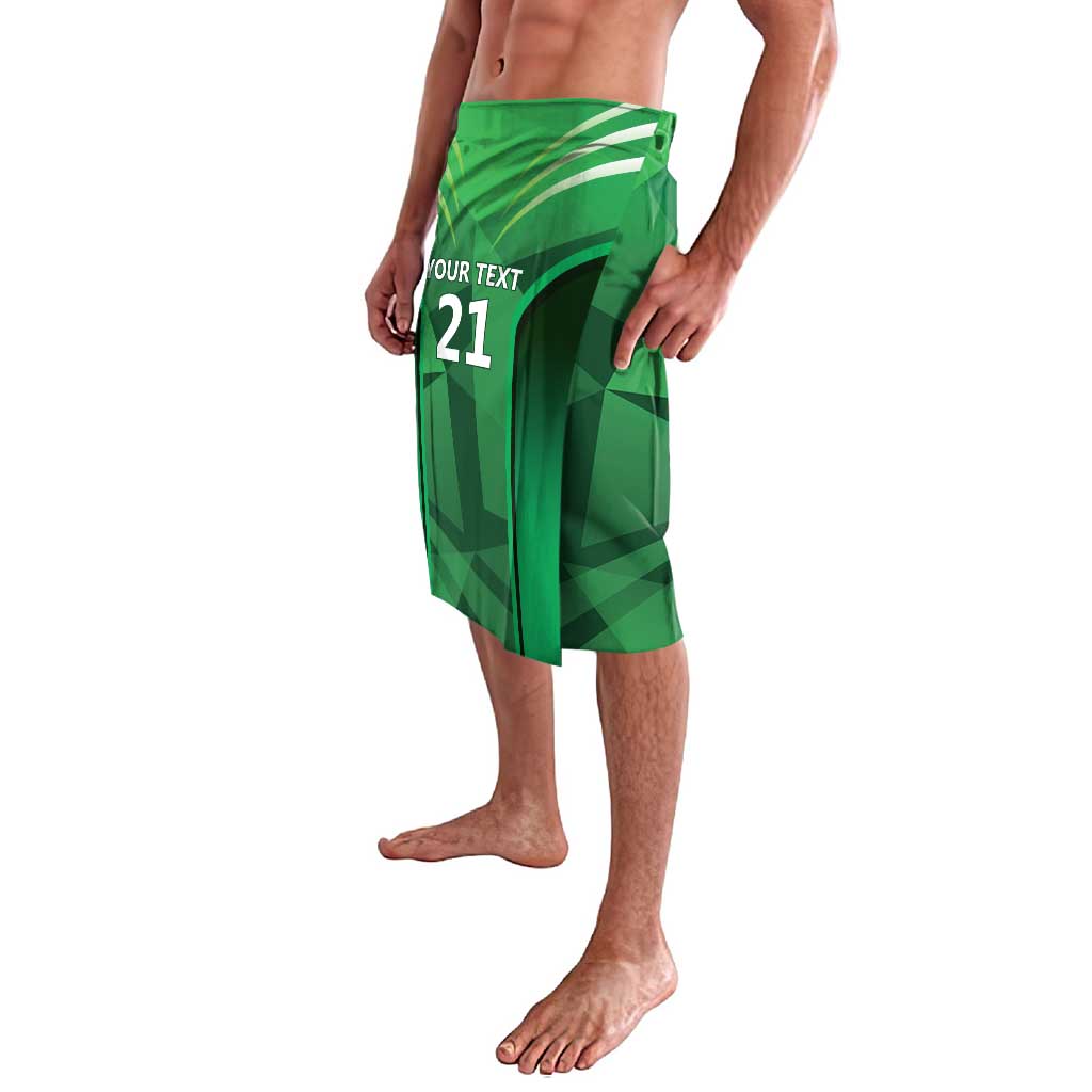 Pakistan Cricket Custom Lavalava The Green Shirts with Sporty Pattern