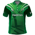 Pakistan Cricket Custom Polo Shirt The Green Shirts with Sporty Pattern