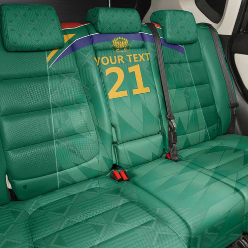 South Africa Cricket Custom Back Car Seat Cover Proteas Green