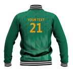 South Africa Cricket Custom Baseball Jacket Proteas Green