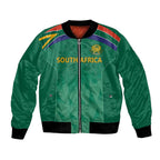 South Africa Cricket Custom Bomber Jacket Proteas Green