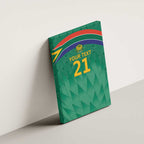 South Africa Cricket Custom Canvas Wall Art Proteas Green