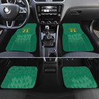 South Africa Cricket Custom Car Mats Proteas Green