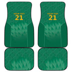 South Africa Cricket Custom Car Mats Proteas Green