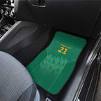 South Africa Cricket Custom Car Mats Proteas Green