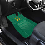 South Africa Cricket Custom Car Mats Proteas Green