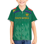 South Africa Cricket Custom Hawaiian Shirt Proteas Green