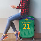 South Africa Cricket Custom Luggage Cover Proteas Green