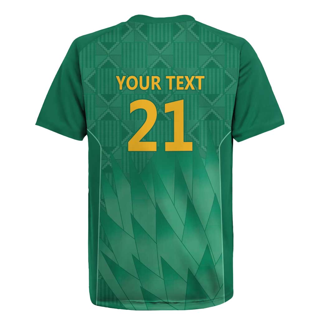 South Africa Cricket Custom Rugby Jersey Proteas Green