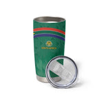 South Africa Cricket Custom Tumbler Cup Proteas Green