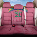 South Africa Cricket Custom Back Car Seat Cover Proteas Pink