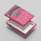 South Africa Cricket Custom Canvas Wall Art Proteas Pink