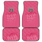 South Africa Cricket Custom Car Mats Proteas Pink