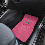 South Africa Cricket Custom Car Mats Proteas Pink
