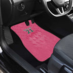 South Africa Cricket Custom Car Mats Proteas Pink