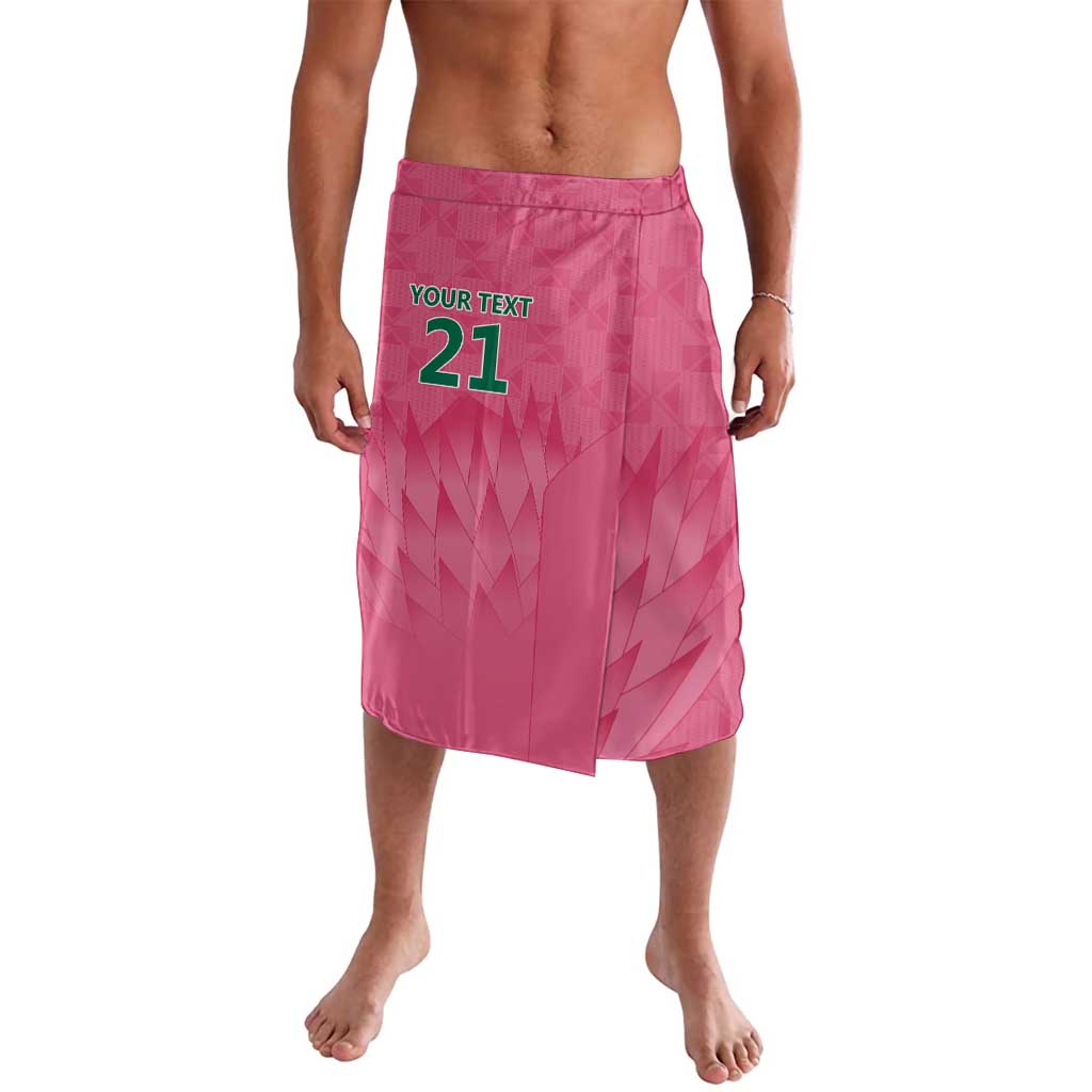 South Africa Cricket Custom Lavalava Proteas Pink