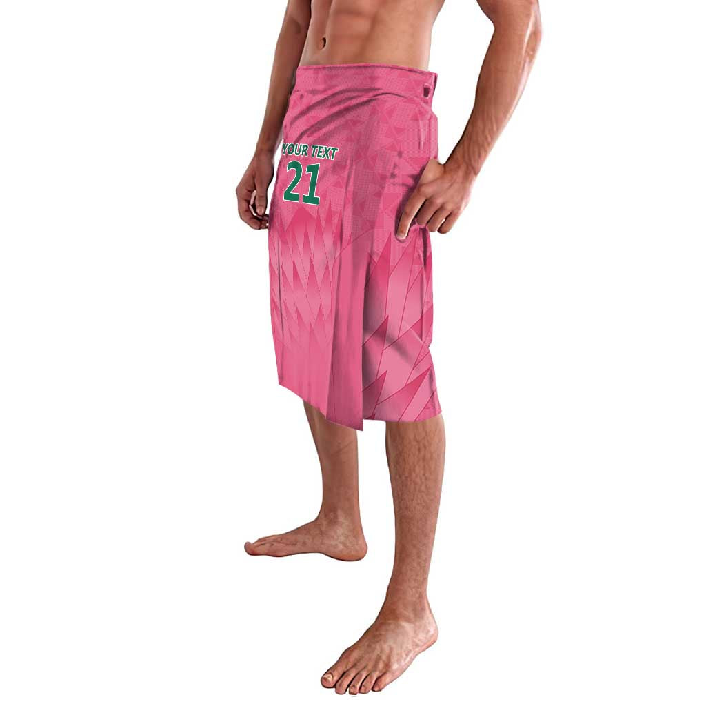 South Africa Cricket Custom Lavalava Proteas Pink