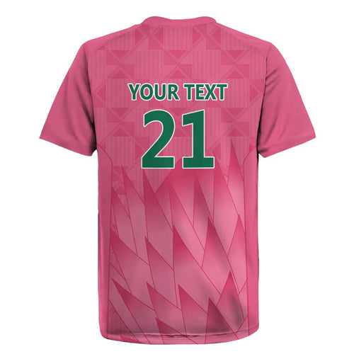 South Africa Cricket Custom Rugby Jersey Proteas Pink