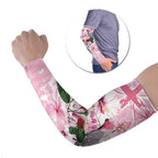 Personalised Australia Day Arm Sleeves Pink Parrot Bird Opal Art - Aussie Hoodie