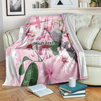 Personalised Australia Day Blanket Pink Parrot Bird Opal Art - Aussie Hoodie